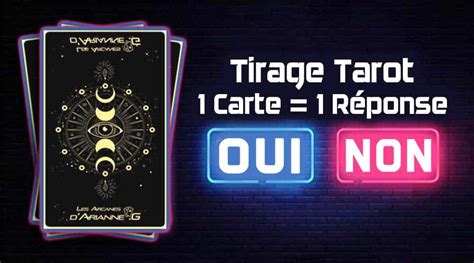 tarot gratuit oui non|Tarot Oui Non Gratuit 